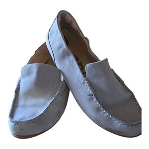 Womens Hush Puppies Light Blue Loafers